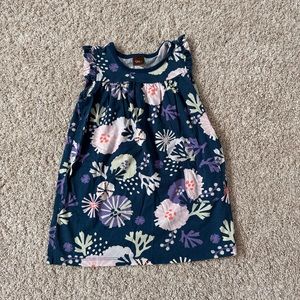 Tea collection sea life blue tunic, size 3T